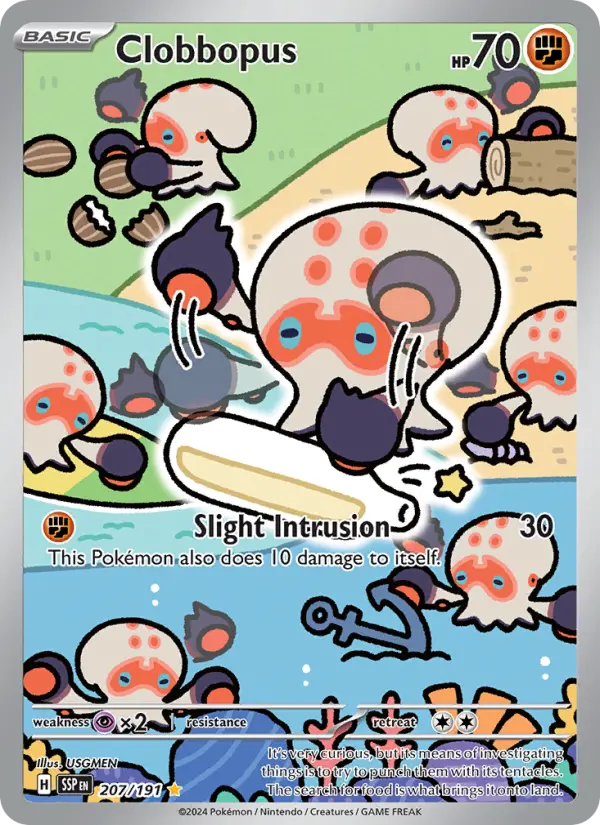 Clobbopus Pokémon card