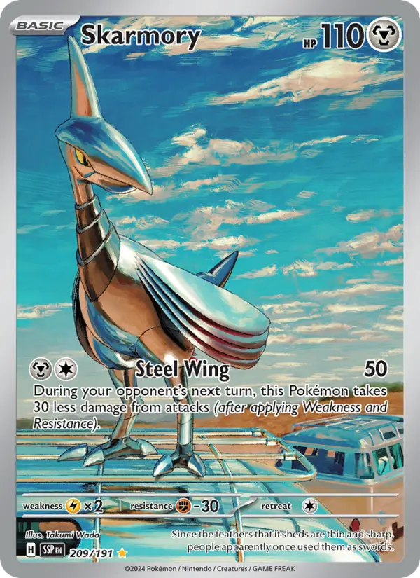 Skarmory Pokémon card