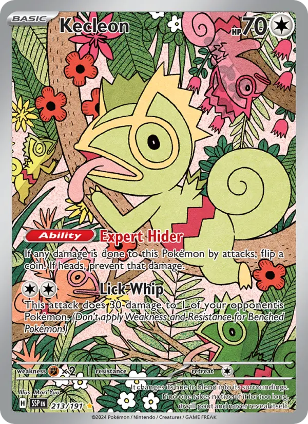 Kecleon Pokémon card