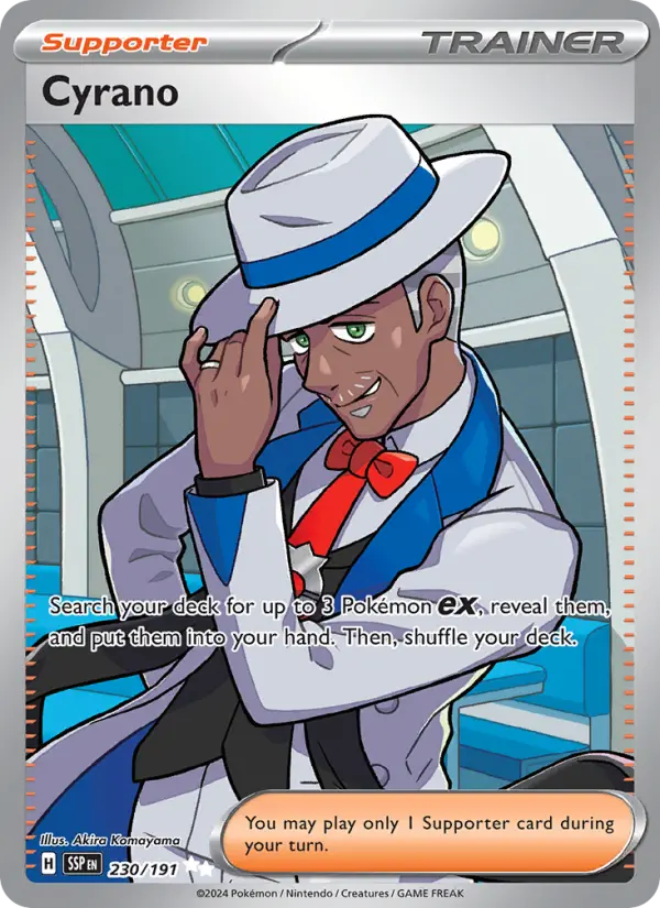 Cyrano Pokémon card