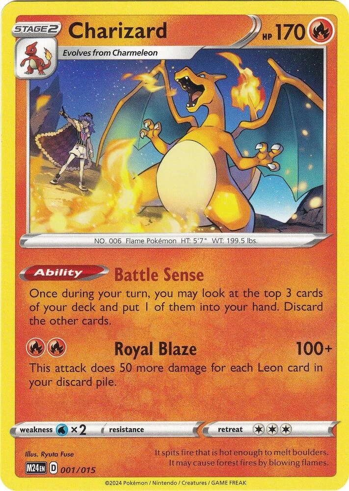 Charizard Pokémon card