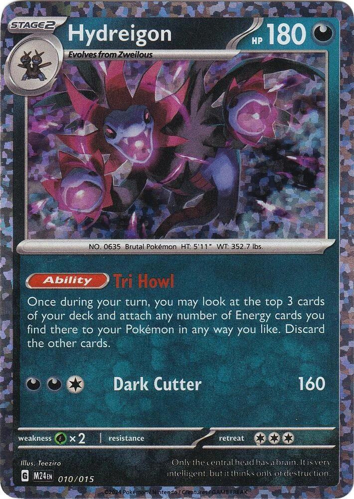 Hydreigon Pokémon card