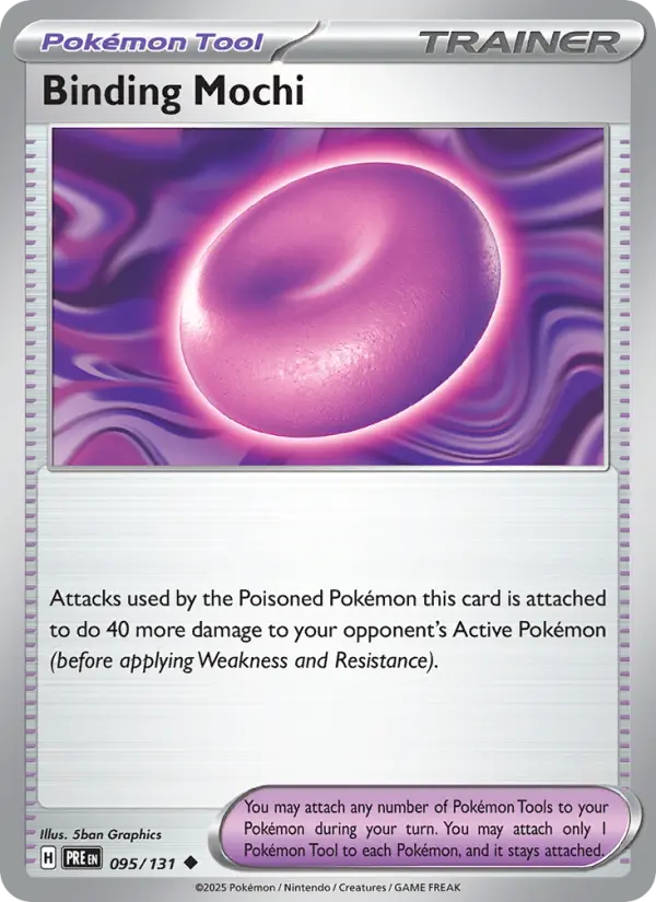 Binding Mochi Pokémon card
