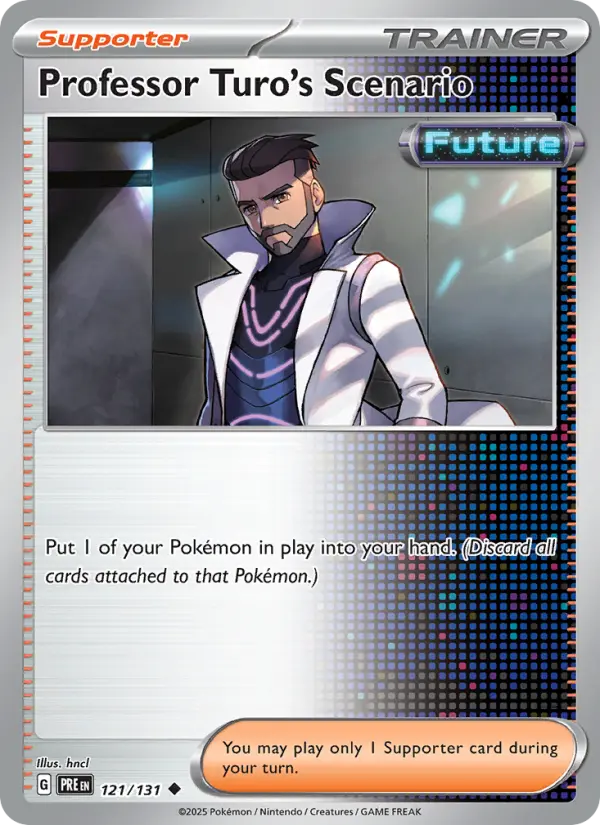Professor Turo's Scenario Pokémon card