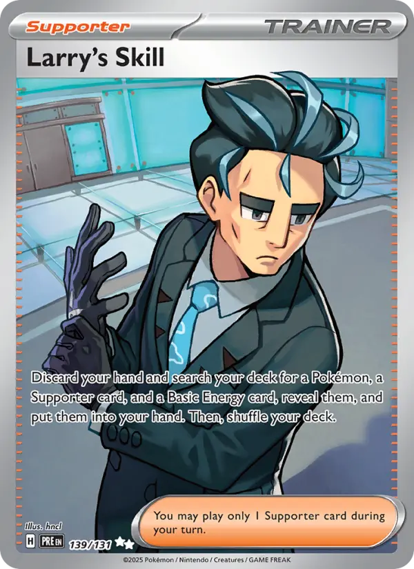 Larry's Skill Pokémon card