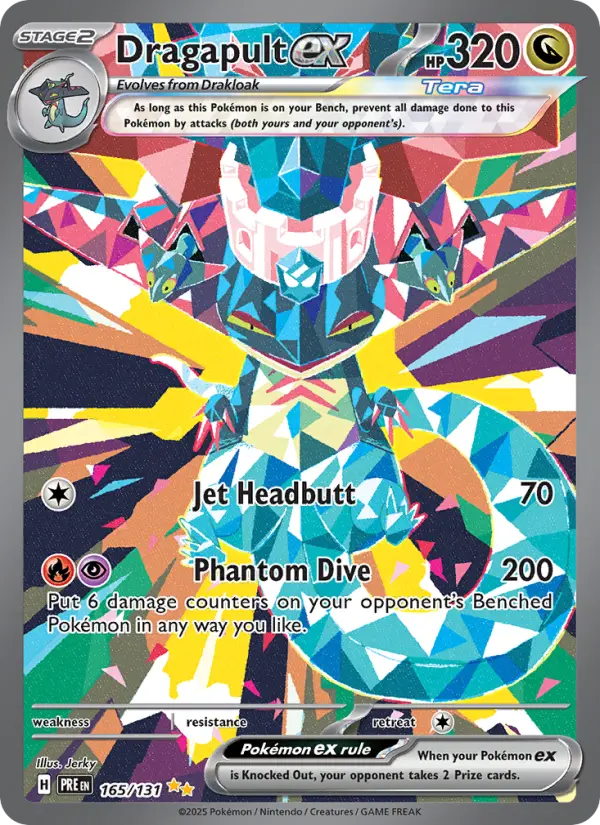 Dragapult ex Pokémon card