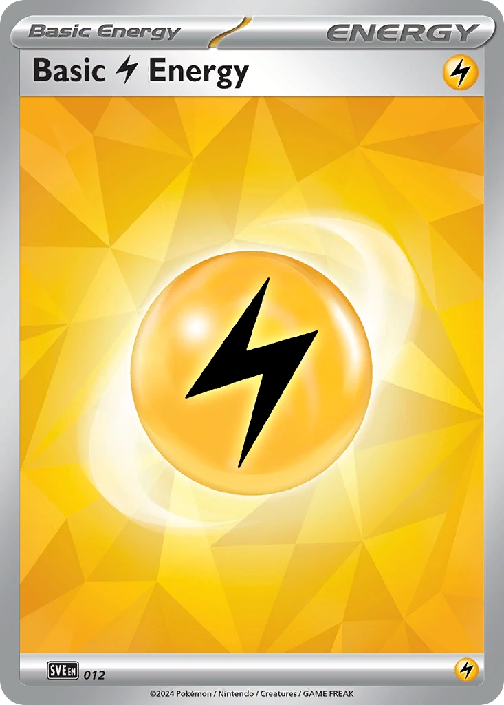 Lightning Energy Pokémon card