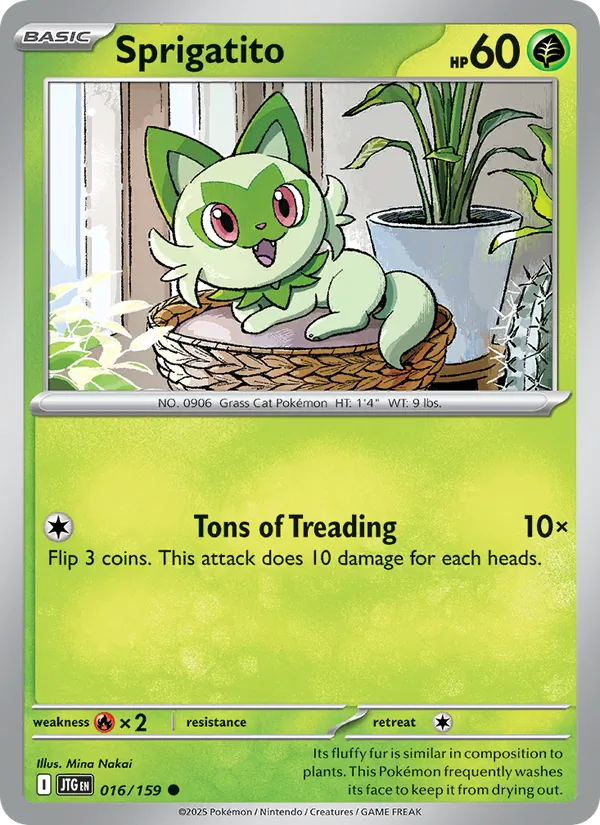 Sprigatito card