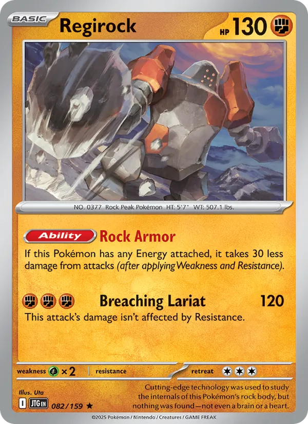 Regirock card