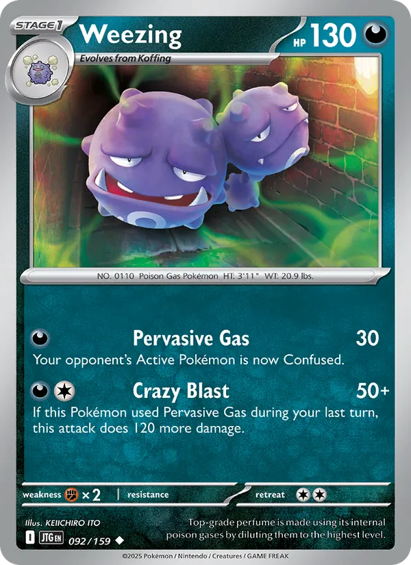 Weezing card