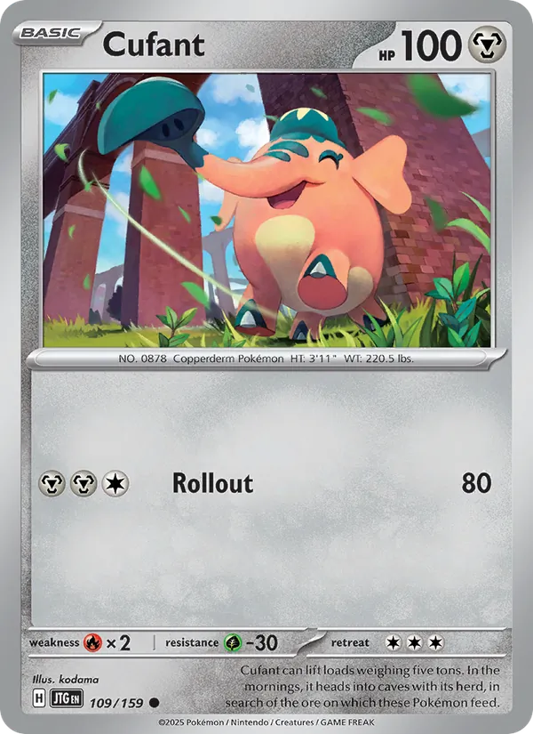 Cufant Pokémon card