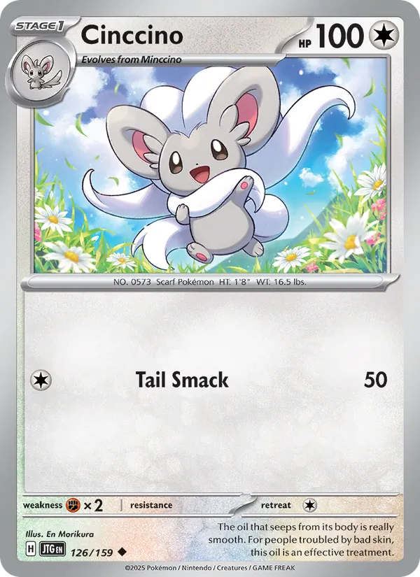 Cinccino Pokémon card