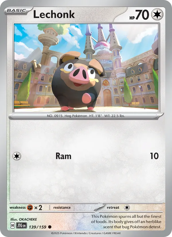 Lechonk card