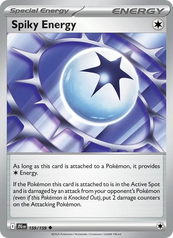 Spiky Energy card