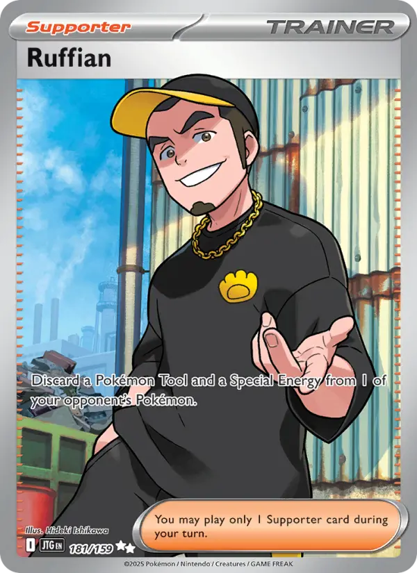 Ruffian Pokémon card
