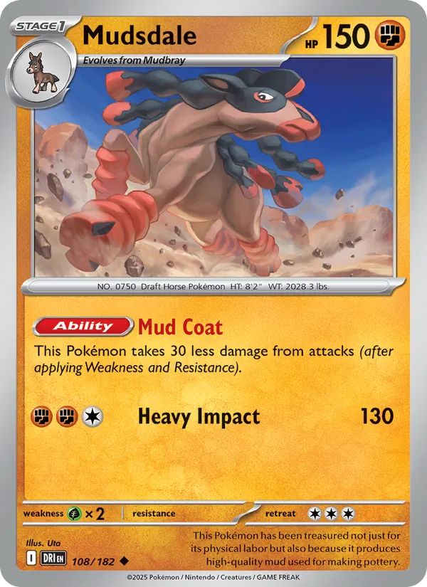 Mudsdale card