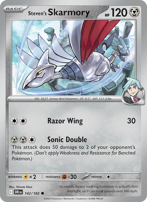 Steven's Skarmory card