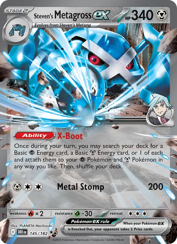 Steven's Metagross ex card