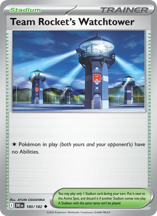Team Rocket's Watchtower card