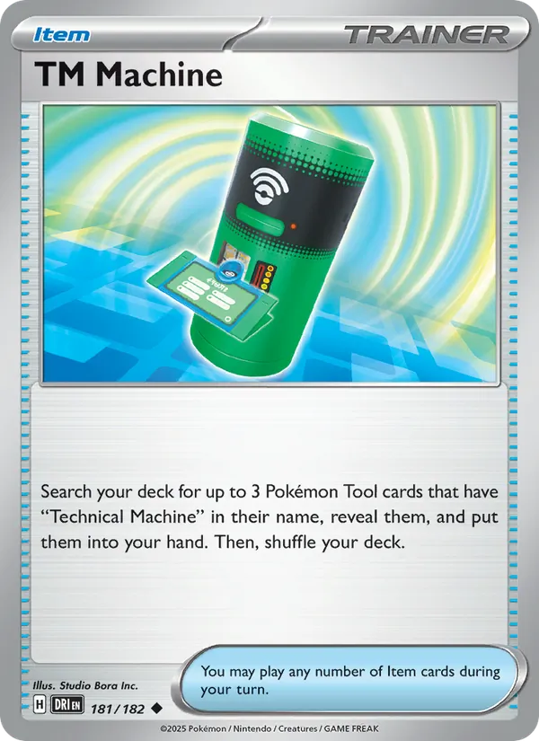 TM Machine card