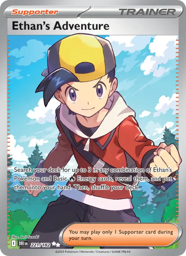 Ethan's Adventure Pokémon card