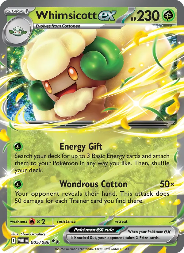 Whimsicott ex card