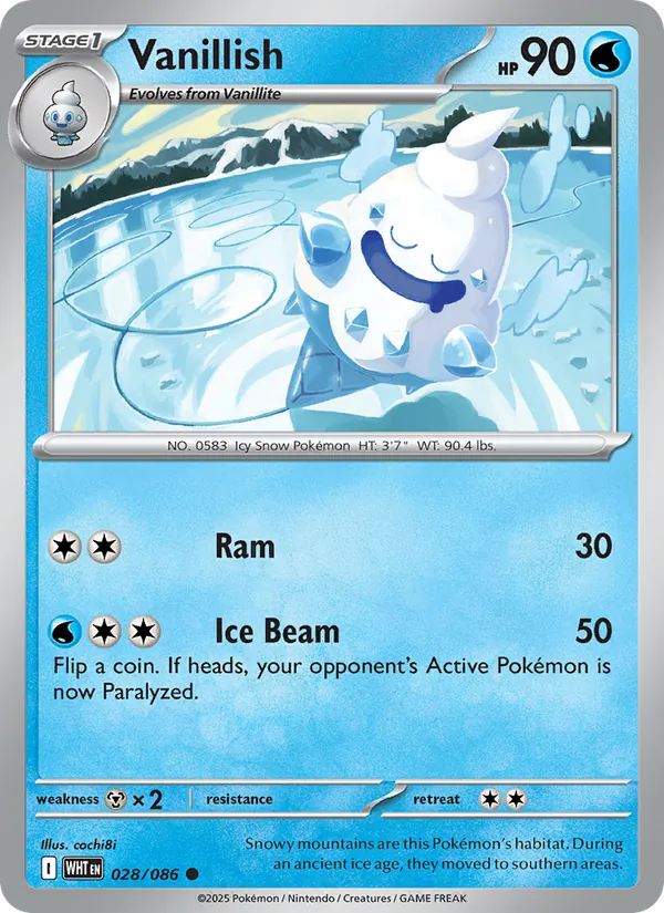 Vanillish card