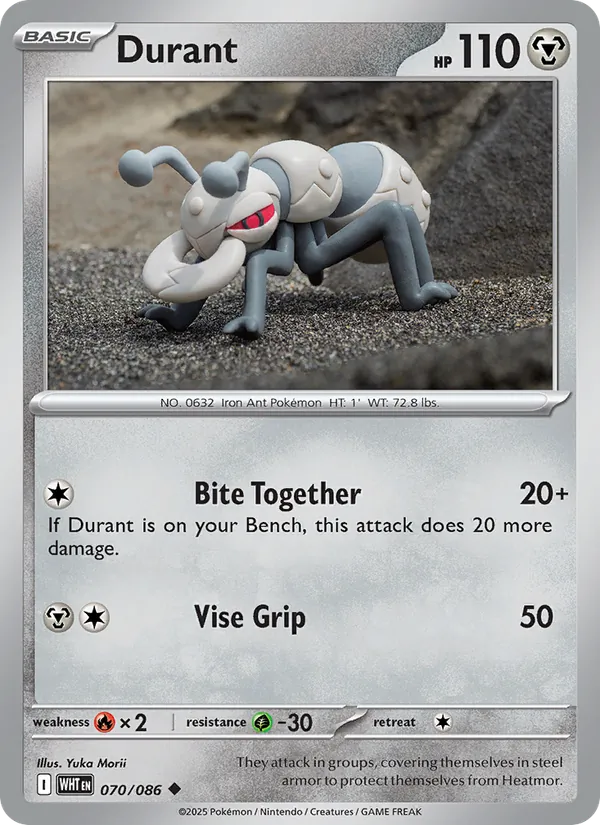 Durant Pokémon card