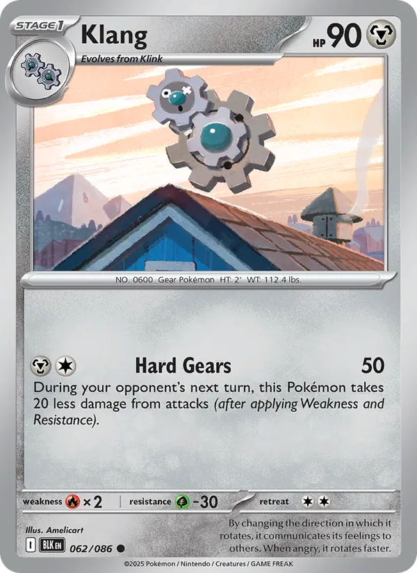 Klang Pokémon card