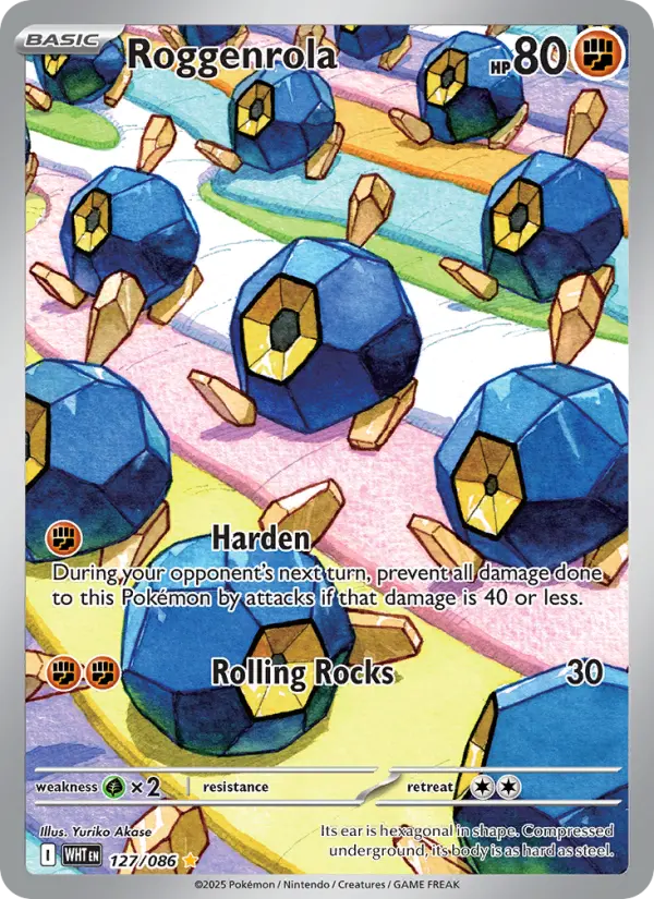 Roggenrola Pokémon card
