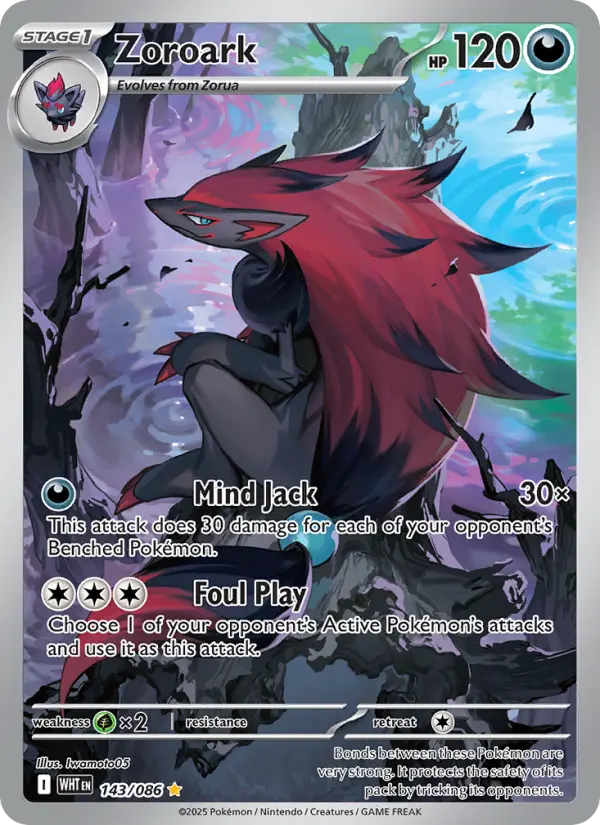 Zoroark Pokémon card