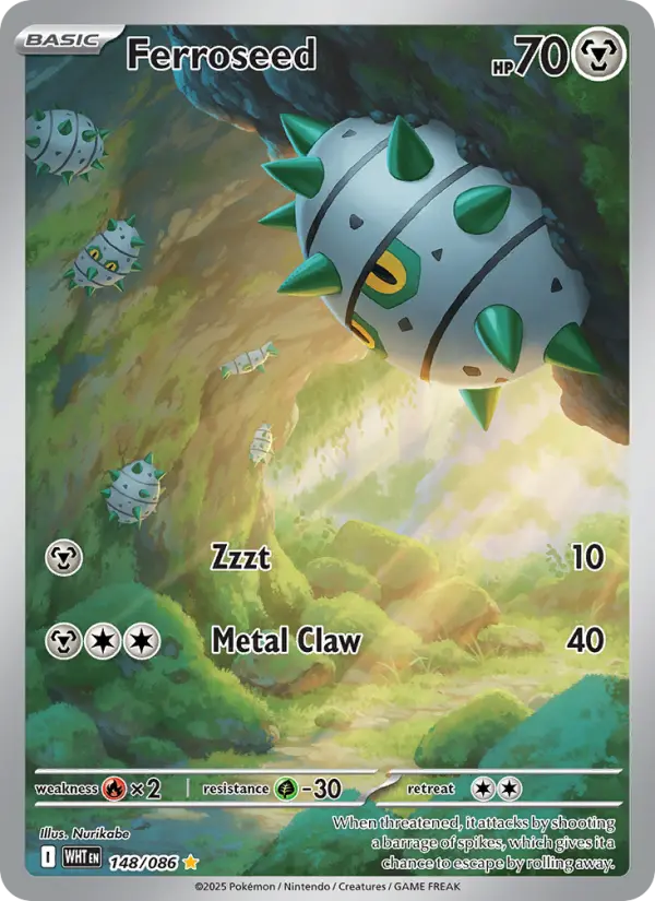 Ferroseed Pokémon card