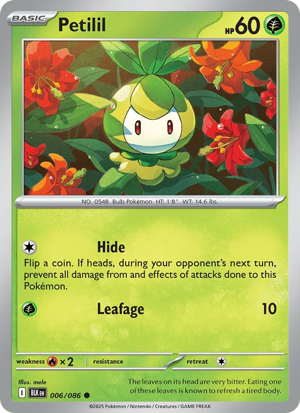 Petilil card