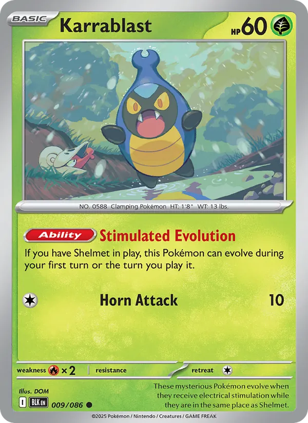 Karrablast card