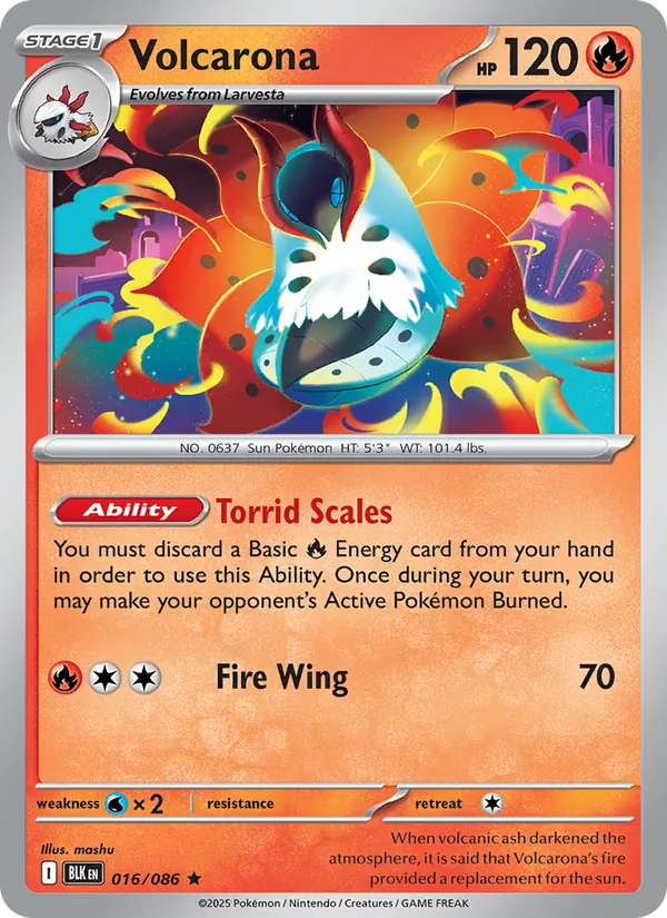 Volcarona card