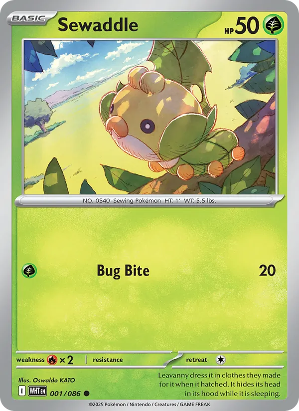 Sewaddle card