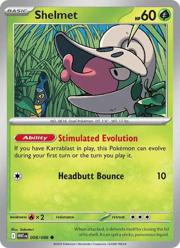 Shelmet card
