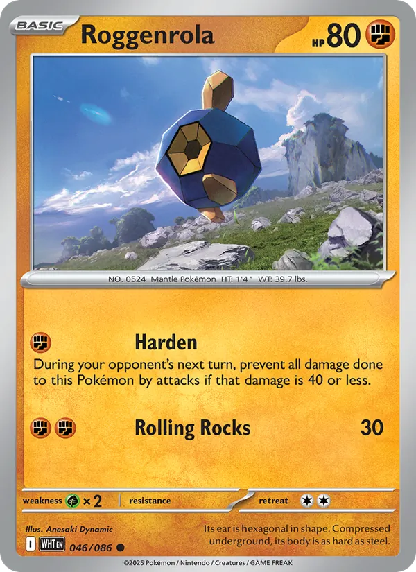 Roggenrola card