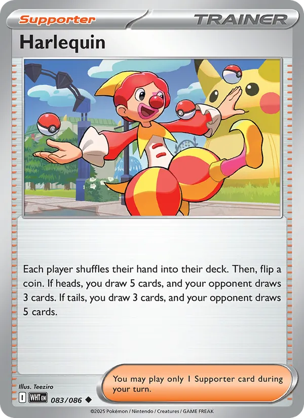 Harlequin card