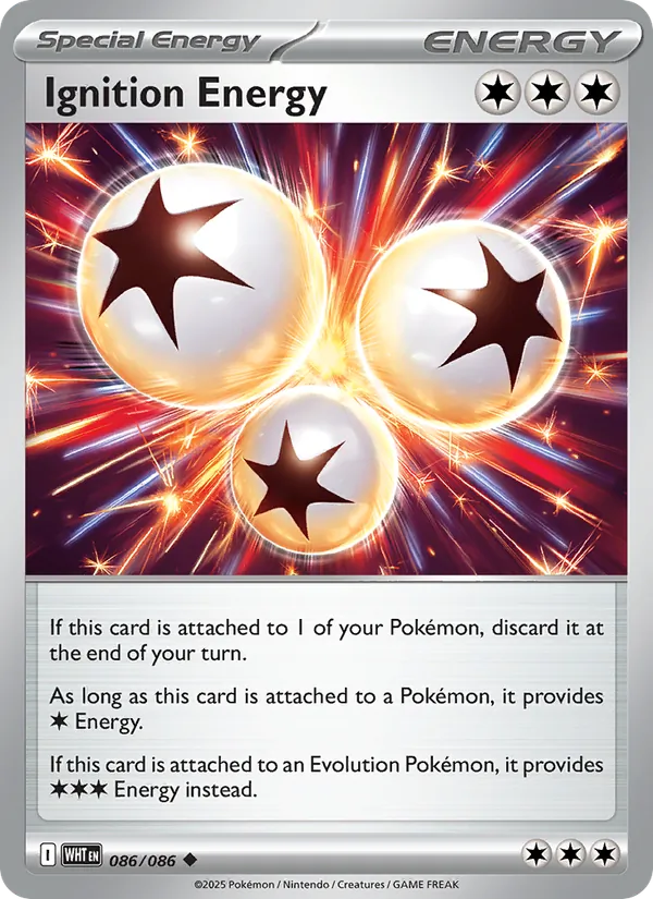 Ignition Energy card