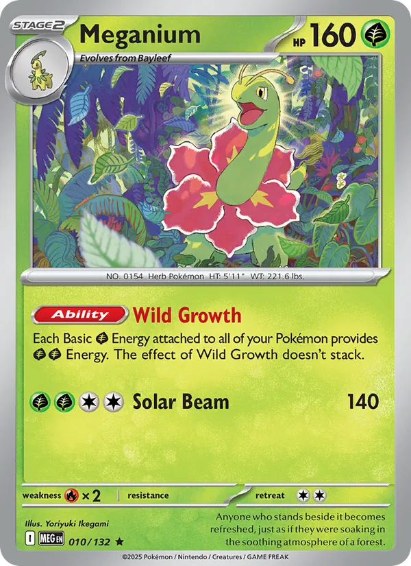 Meganium card