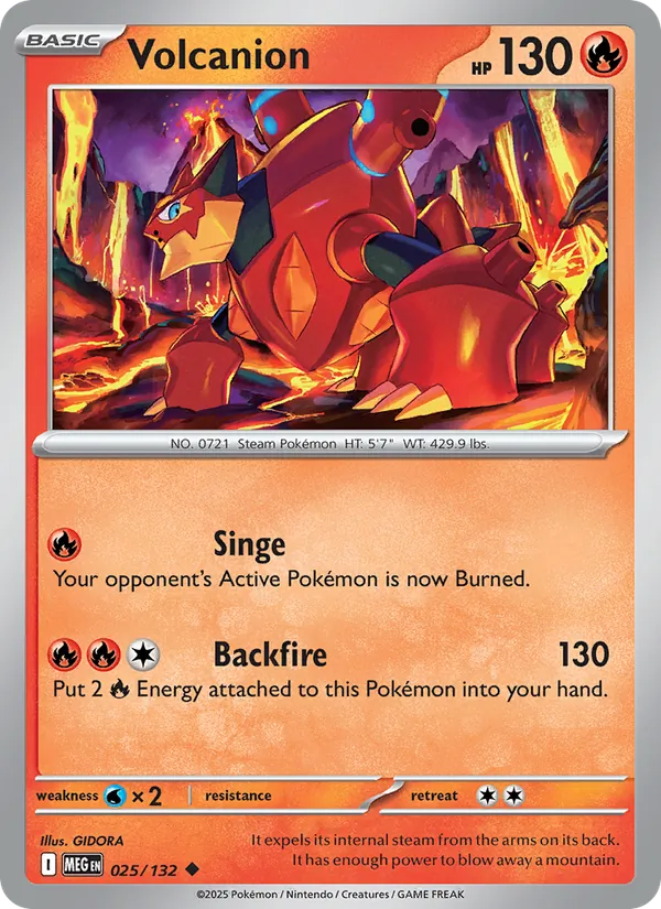Volcanion card