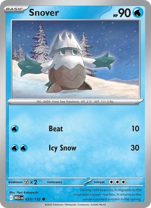 Snover card