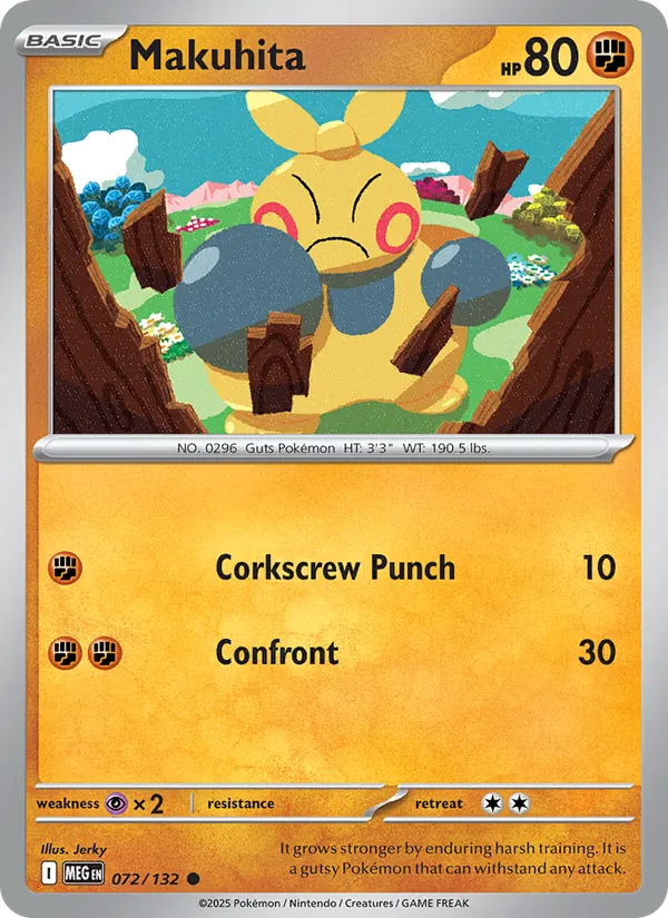 Makuhita card