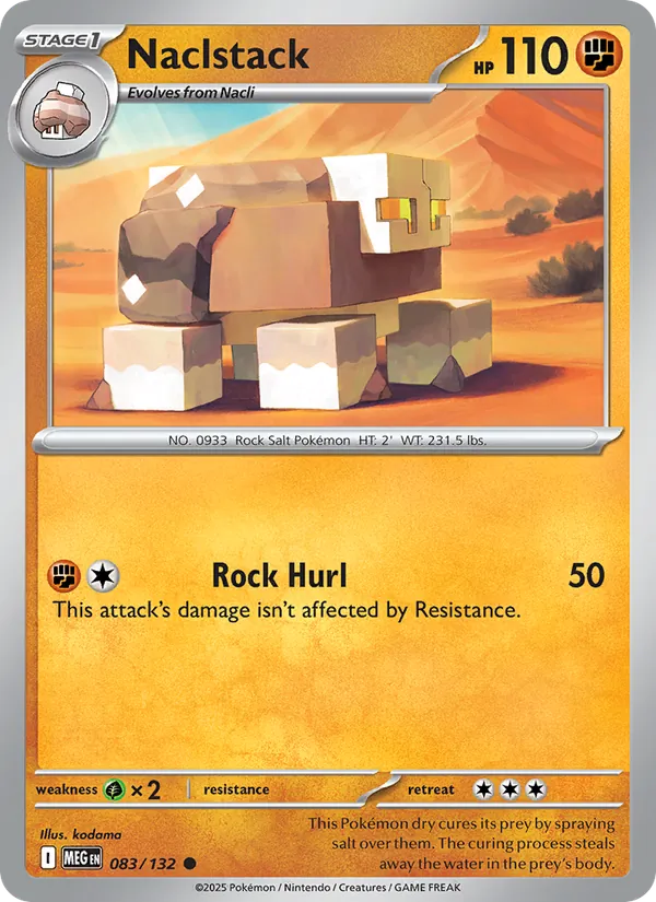 Naclstack card