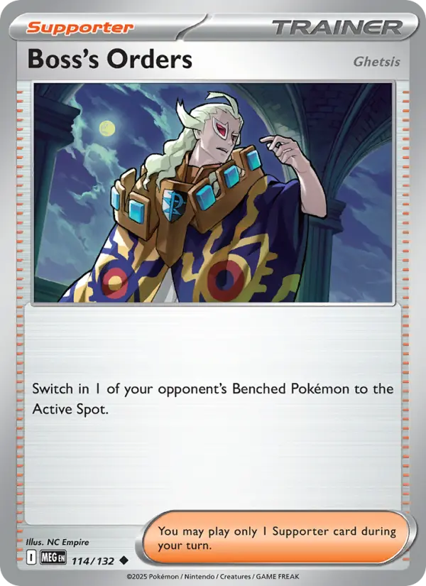 Boss's Orders Pokémon card