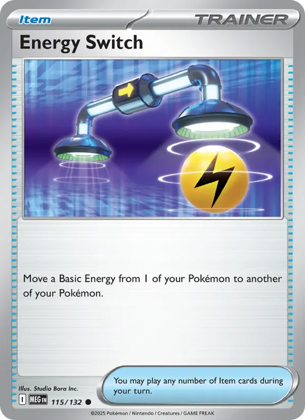 Energy Switch Pokémon card