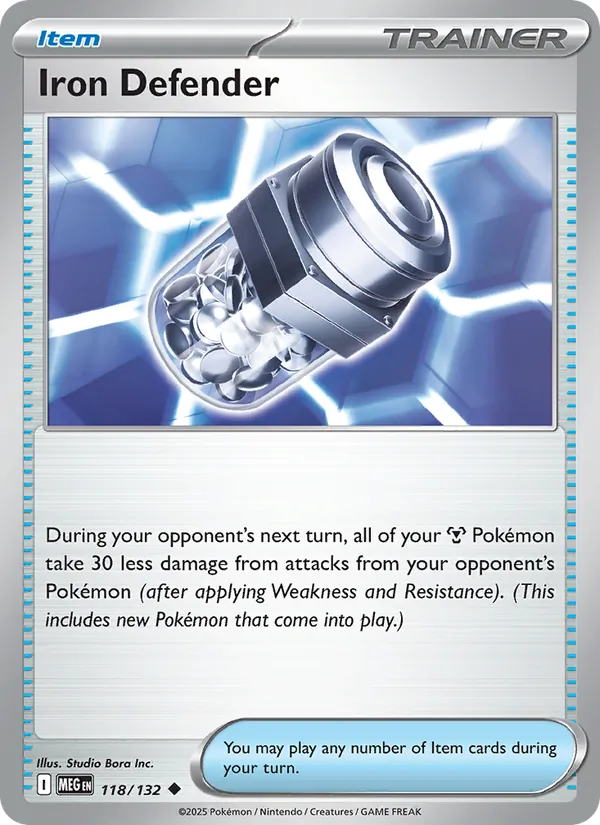 Iron Defender card