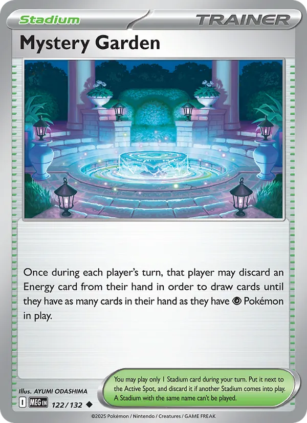Mystery Garden card