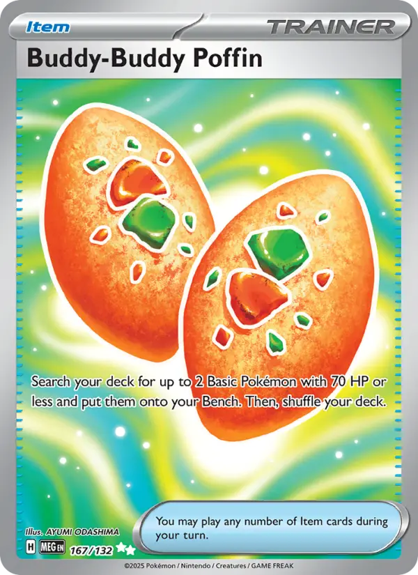 Buddy-Buddy Poffin Pokémon card